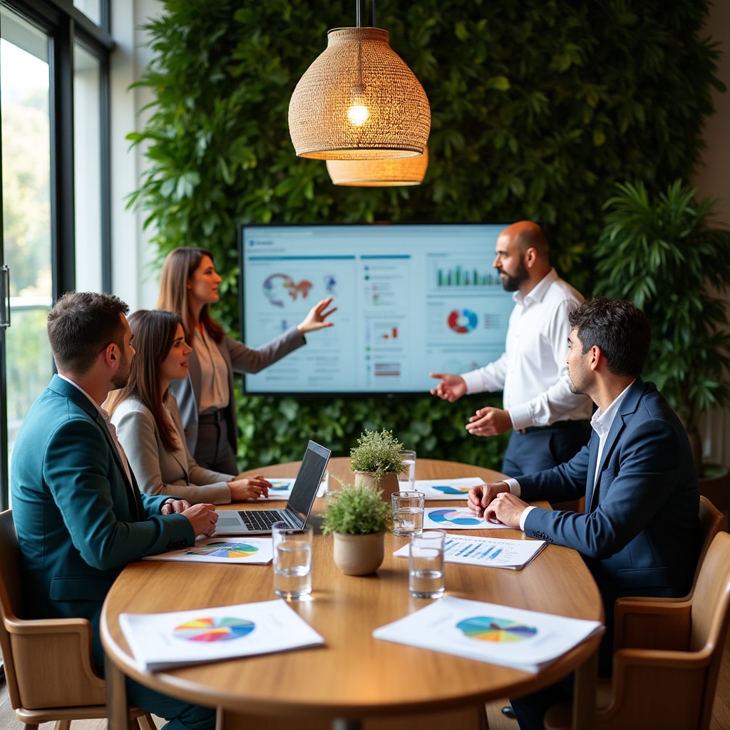 Business consultation and strategy meeting